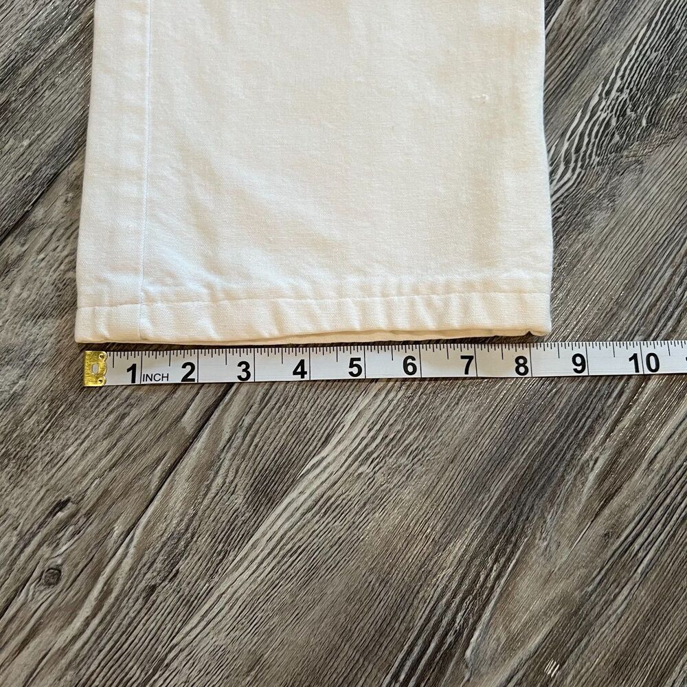 Vintage F.U.’s Jeans Off White Straight Leg Denim (29, fits 26x30) - Picture 9 of 9